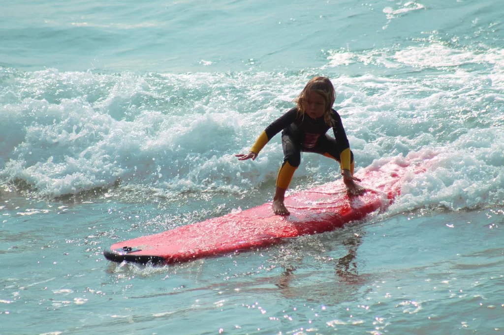 stage sportif surf