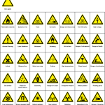pictogramme electrique danger