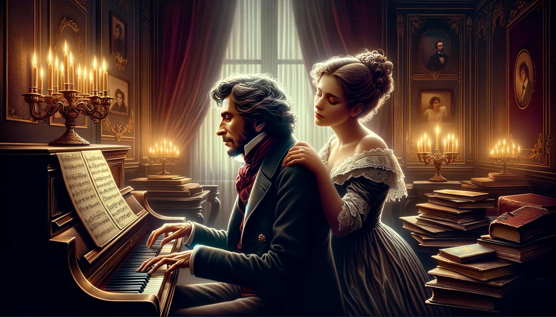 George Sand et Frédéric Chopin: Une Relation Musicale et Romantique ...